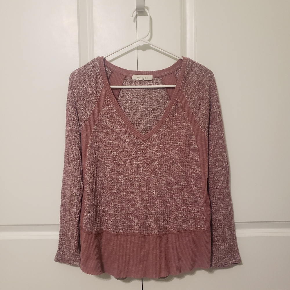 Eri + Ali (Anthropologie) Small Long Sleeved Sweater